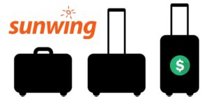 sunwing baggage cost.